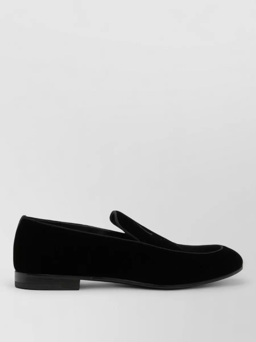 Giorgio Armani velvet loafers