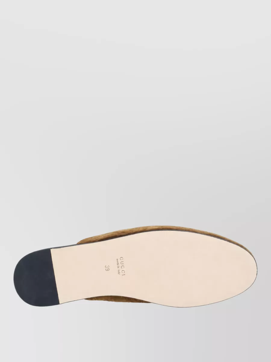 Gucci Leather Mules