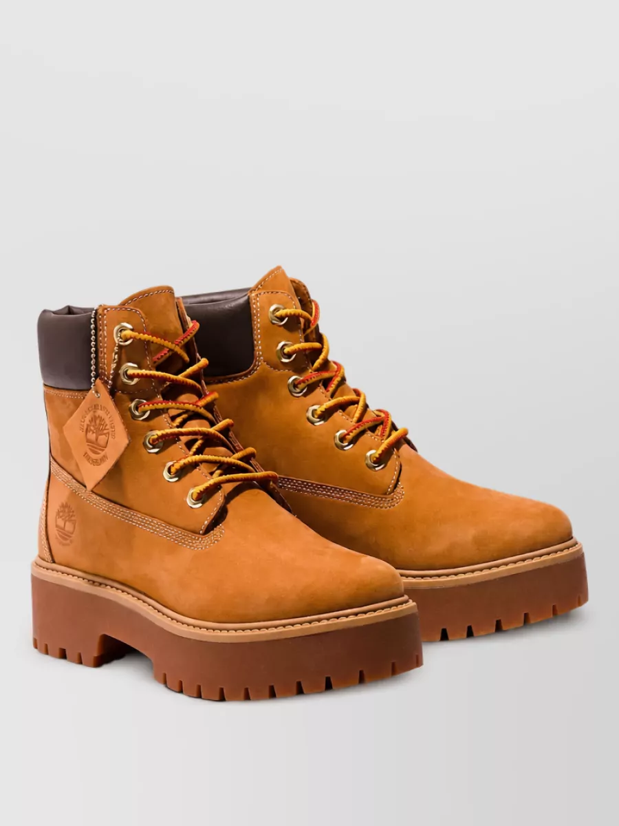 Timberland leather lace-up boots