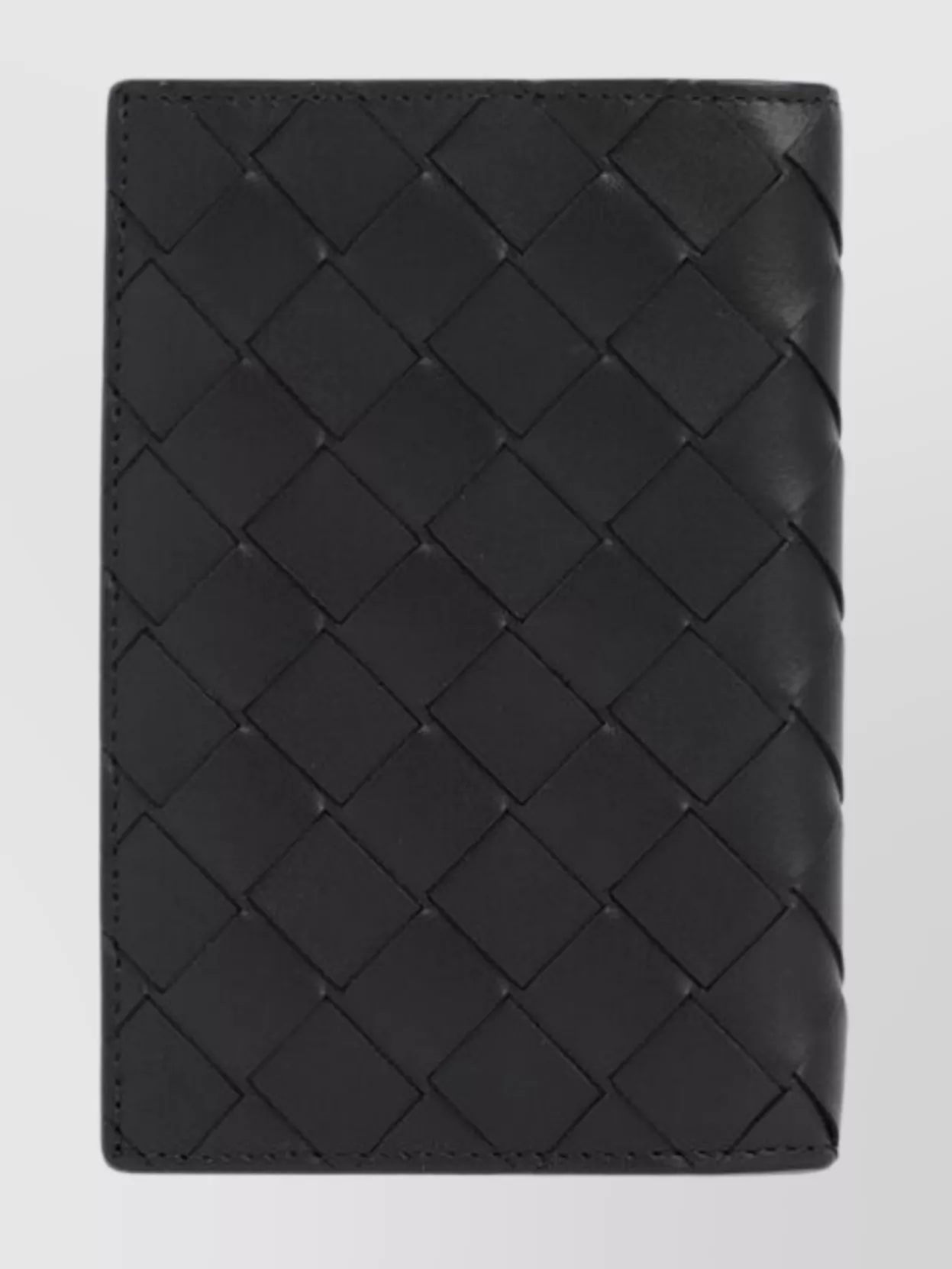 Bottega Veneta Woven Leather Travel Document Holder