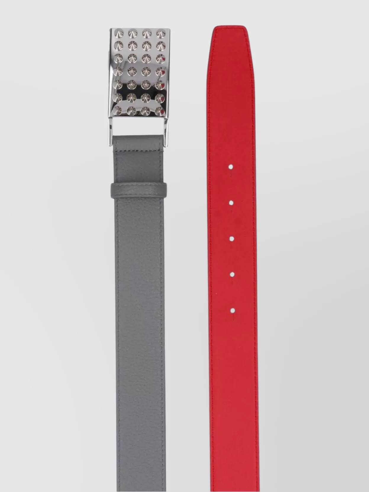 Christian Louboutin Reversible Belt Studded Buckle