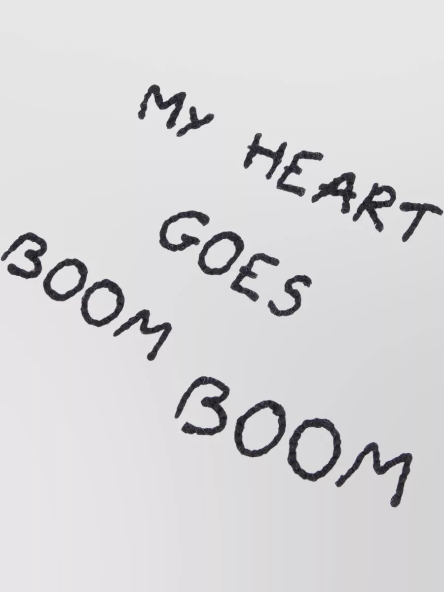 Maison Labiche Logo Graphic Short Sleeve Crew Neck T-Shirt