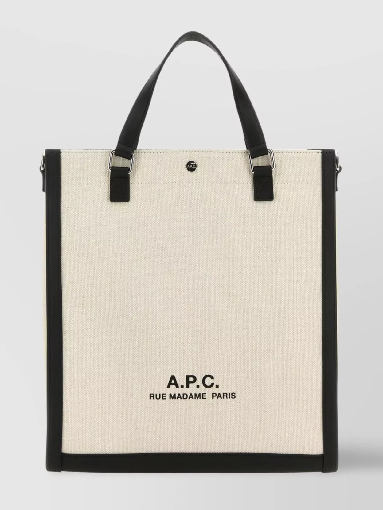 Shop Apc Canvas Camille 2.0 Tote Bag In Beige