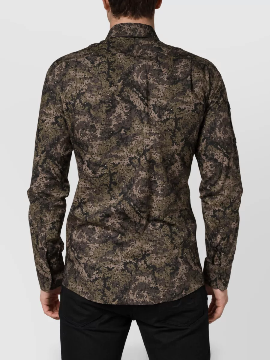 Dolce&Gabbana Camouflage Long-Sleeve Shirt