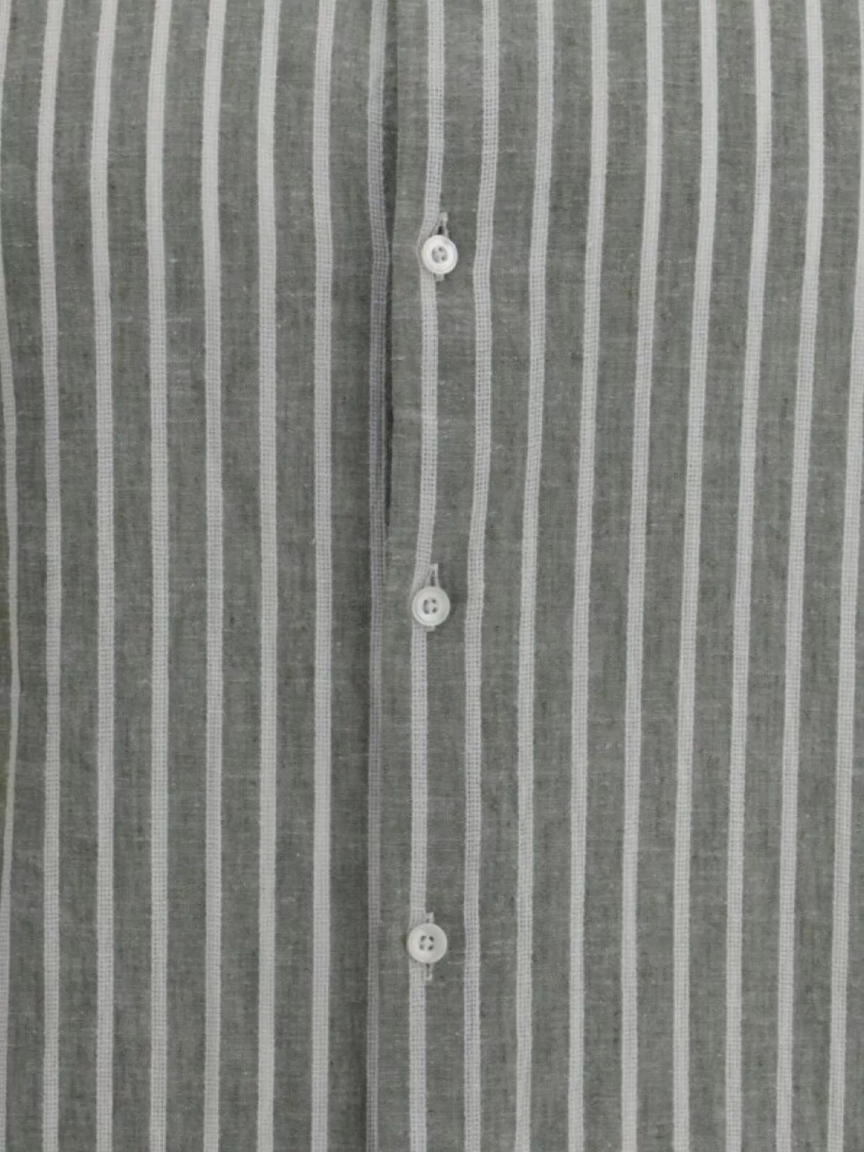 Brooksfield Lightweight Striped Cotton Linen Shirt