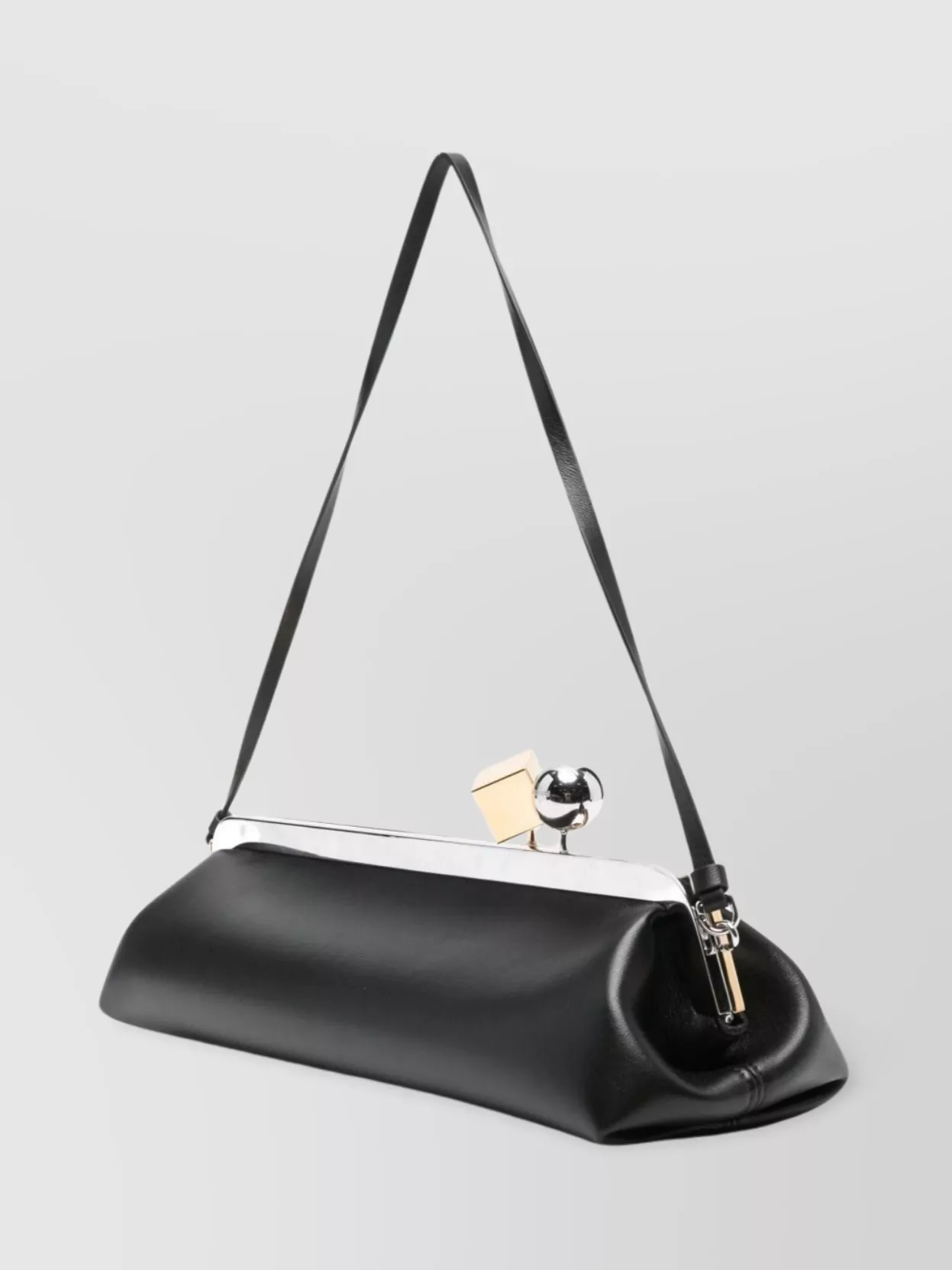 Jacquemus Rectangular Clutch With Detachable Shoulder Strap