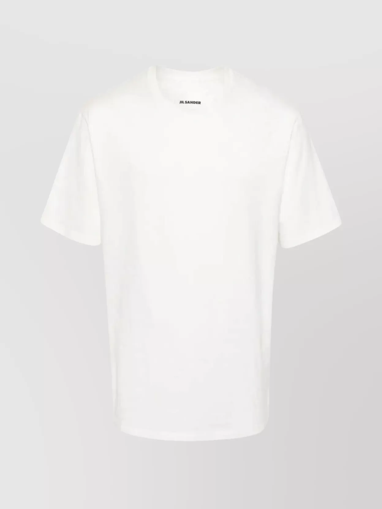 Jil Sander - crew neck printed back t-shirt straight hem