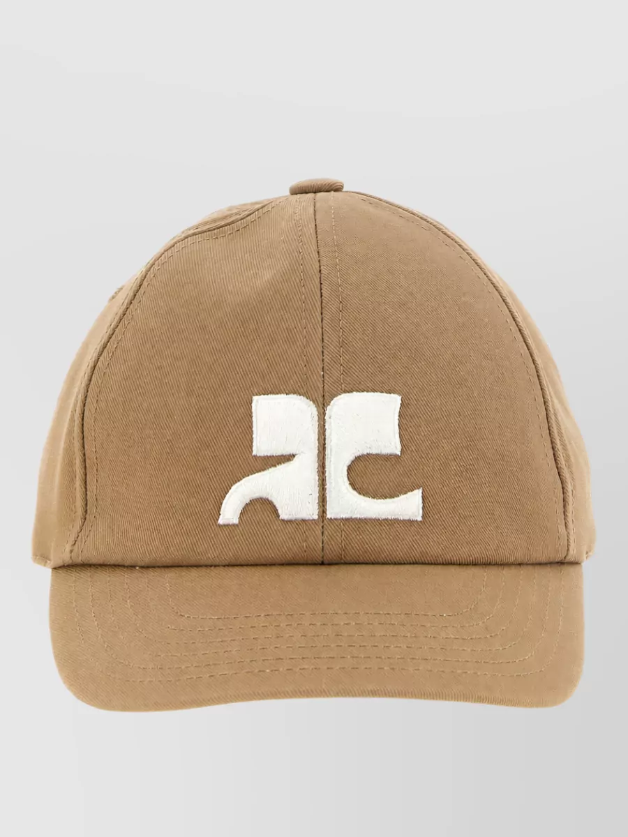 Courrèges cotton canvas baseball cap