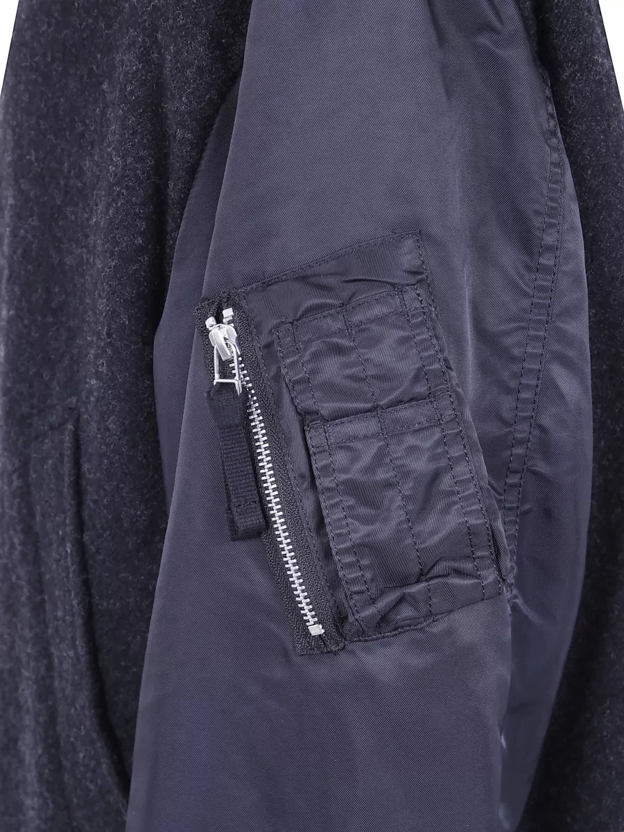 Comme Des Garçons Homme Wool Bomber Jacket