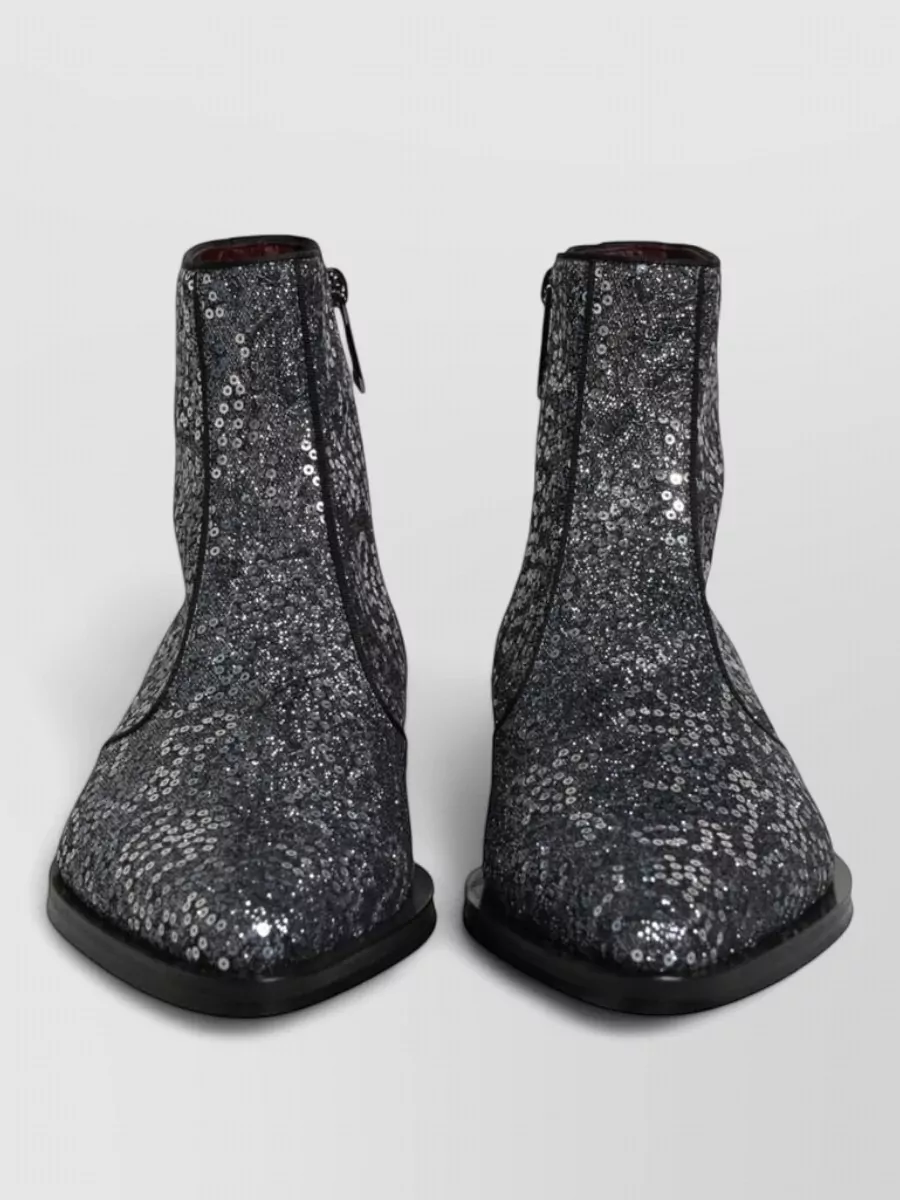 Dolce&Gabbana sequined chelsea boots