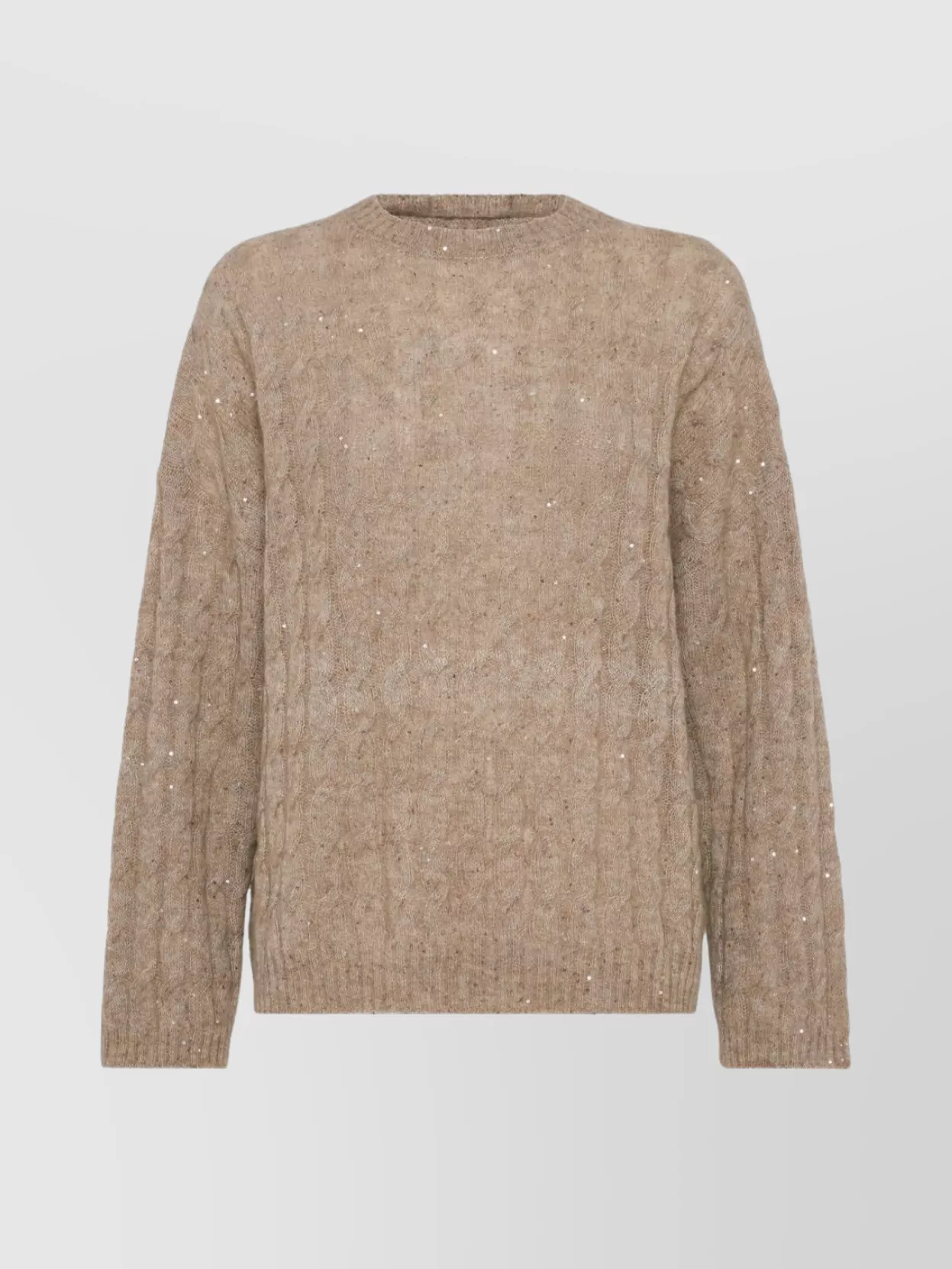 Brunello Cucinelli Wool Cable Knit Jumper