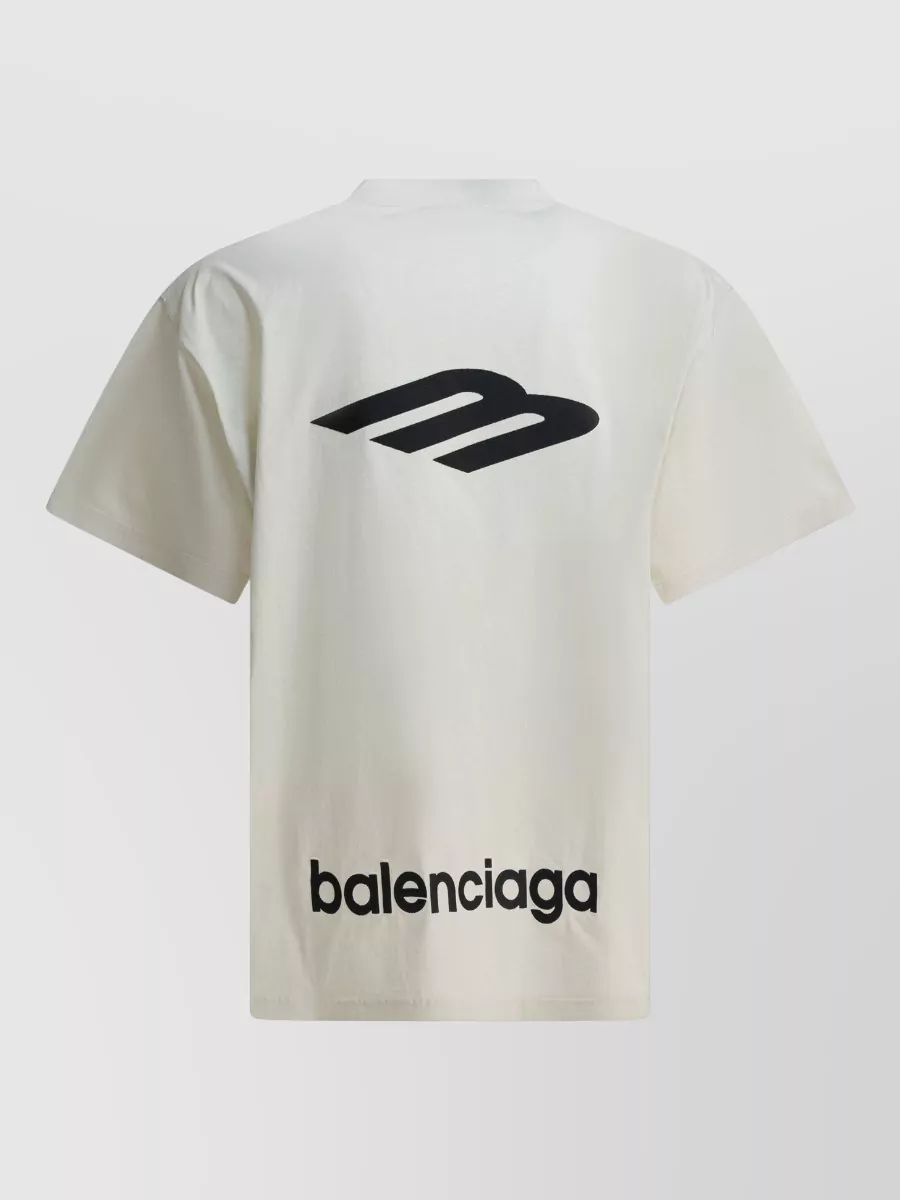 Balenciaga Sports Icon Crewneck Short Sleeve T-Shirt
