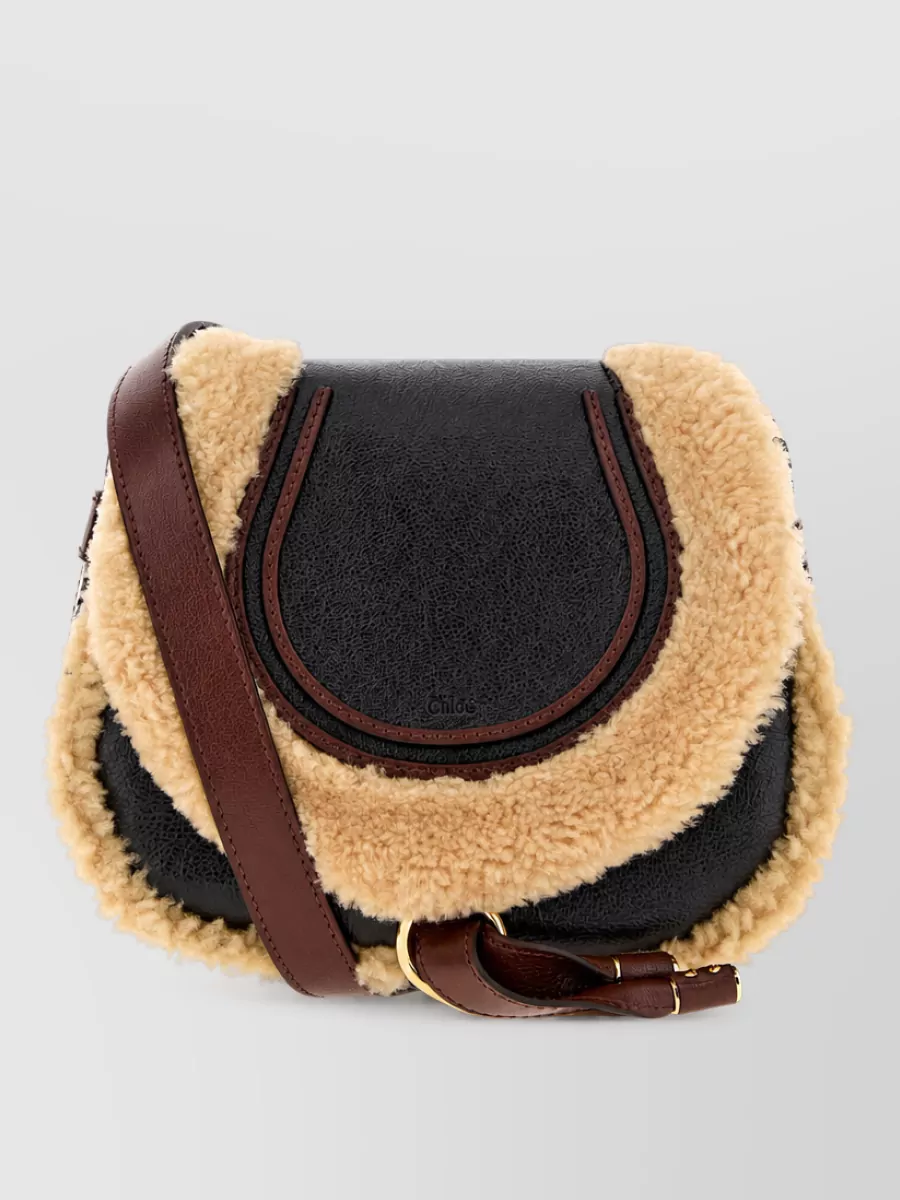 Chloé marcie leather shoulder bag