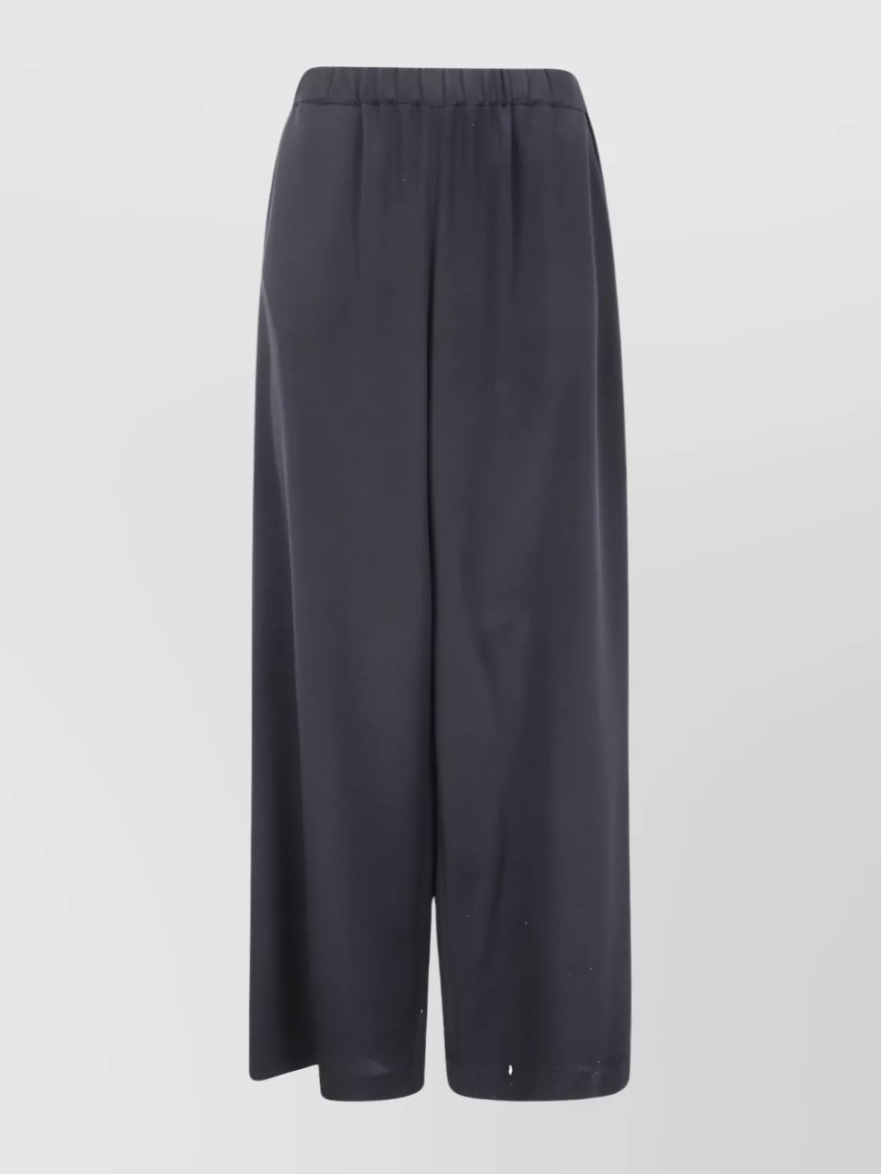 Max Mara Stretch Silk Boon Pant In Gray