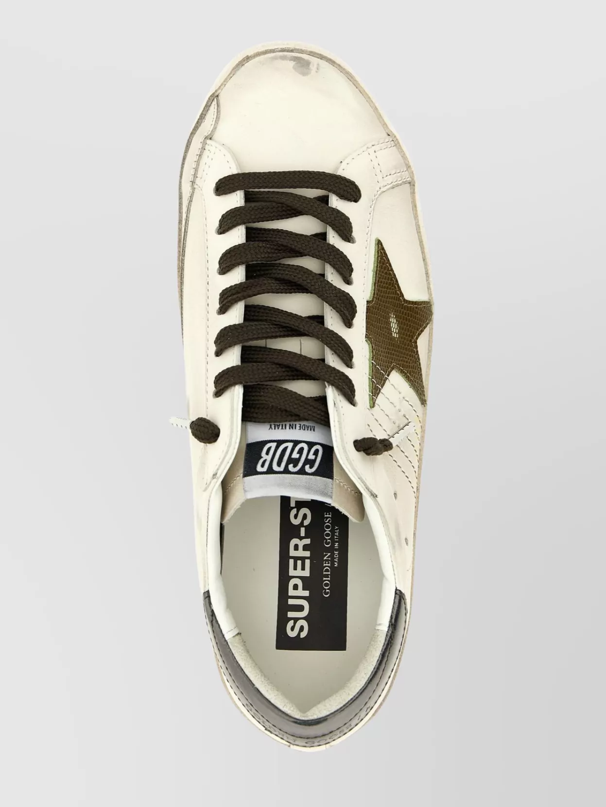 Golden Goose Iconic Star Emblem Sneakers With Contrast Heel Tab