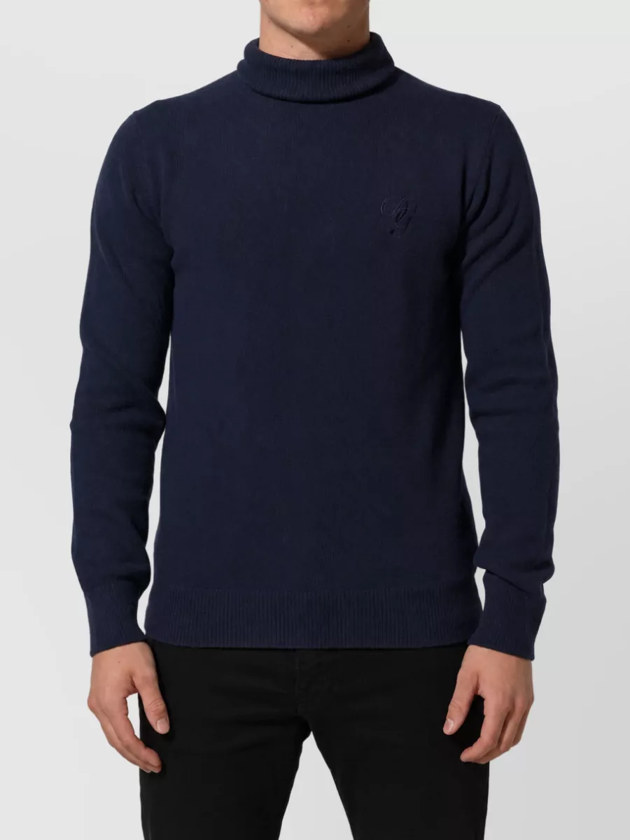 Dolce&Gabbana cashmere wool knit turtleneck sweater