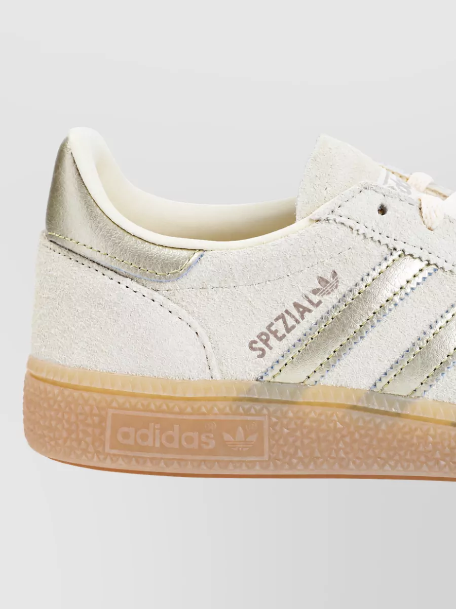 Adidas Suede Leather Low-Top Lace-Up Sneakers