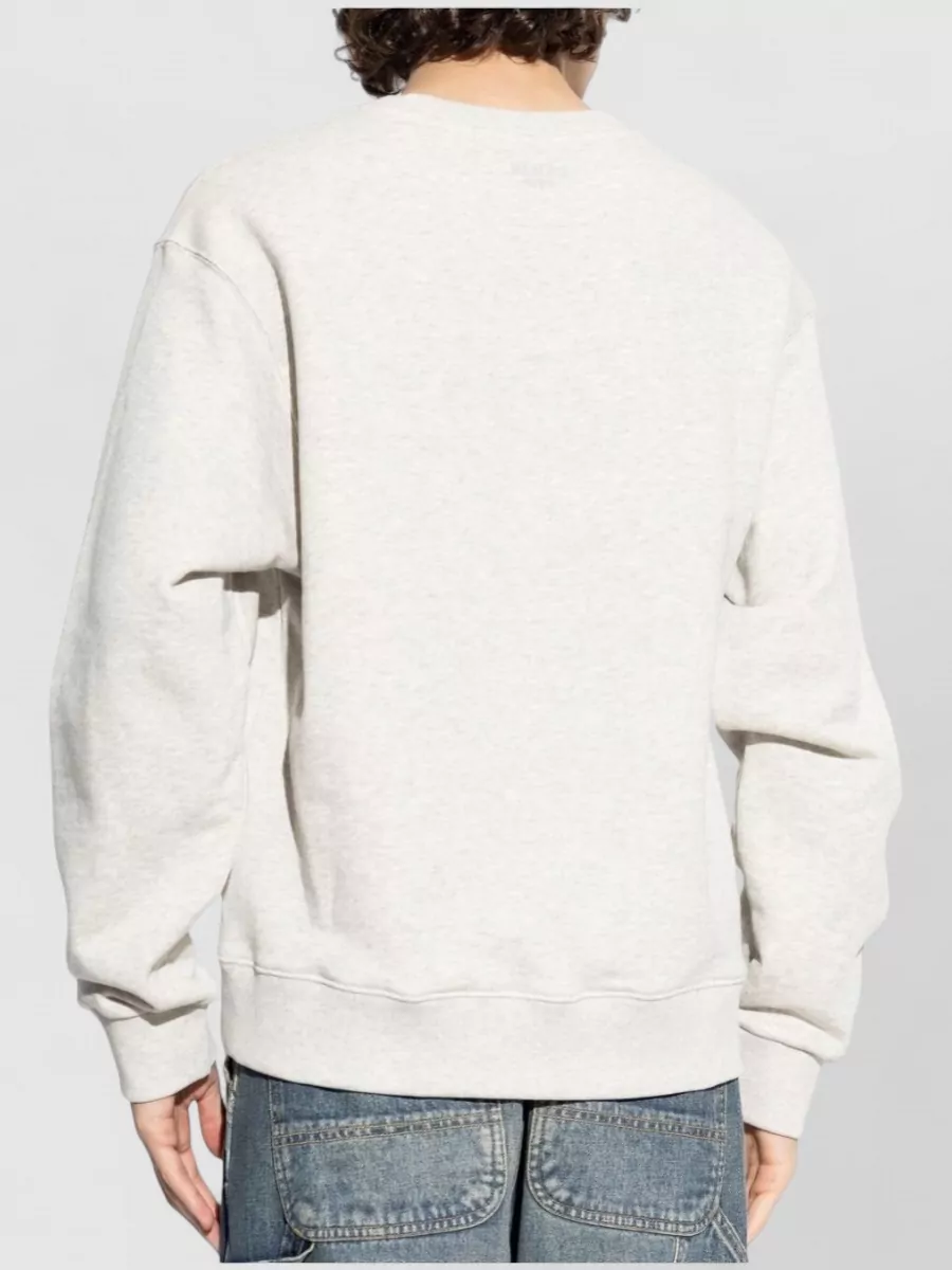 Kenzo Cotton Appliqué Crewneck Sweatshirt