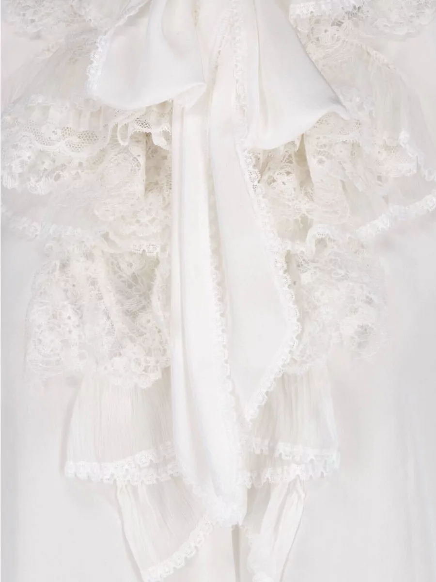 Ermanno Scervino Silk Blouse