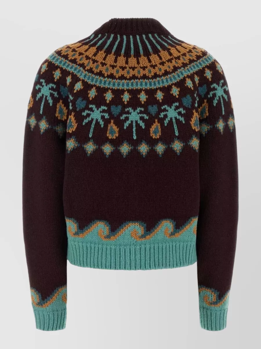 Alanui Embroidered Wool Sweater