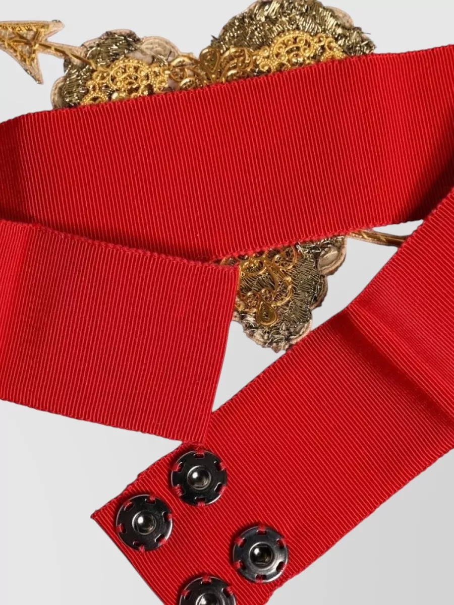 Dolce&Gabbana Heart Embellished Belt