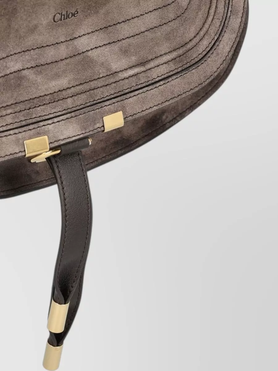Chloé Marcie Small Suede Shoulder Bag