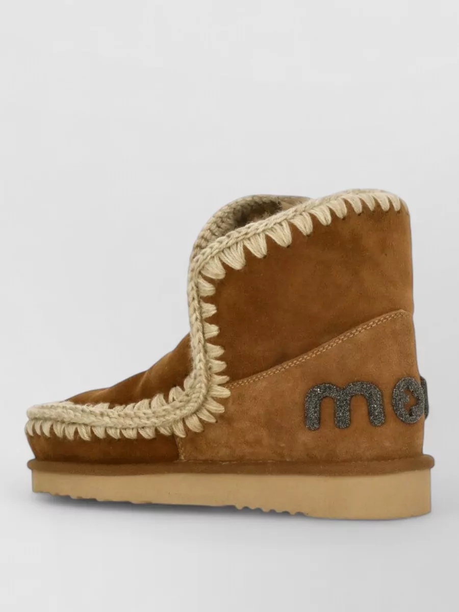 Mou Shearling Ankle Boots
