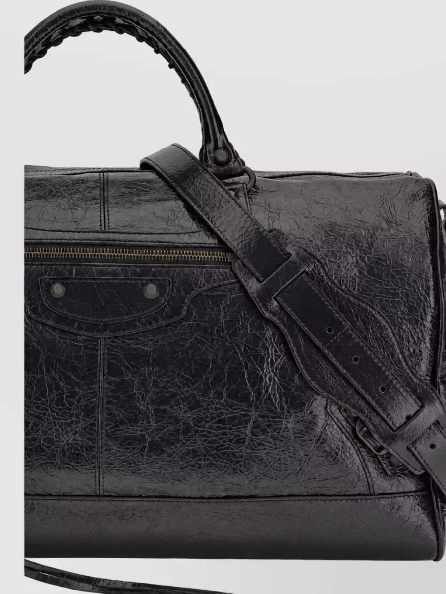 Balenciaga Leather Luggage Bag