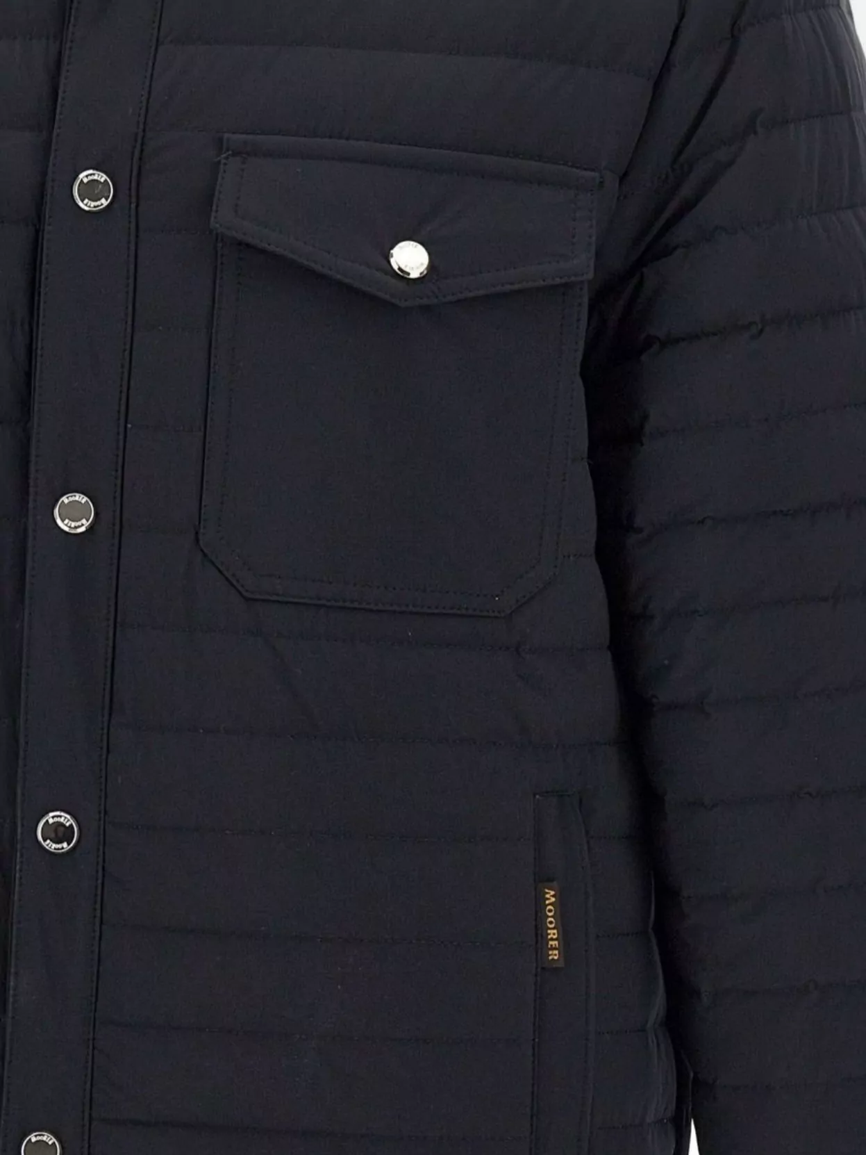 Moorer Overshirt Jacket Quilted Design