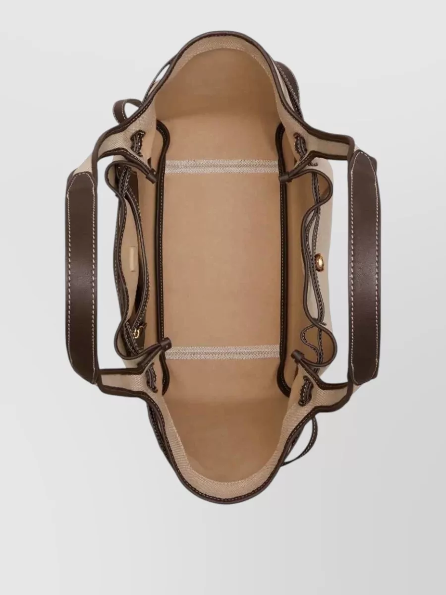 Tory Burch Romy Canvas Tote Bag