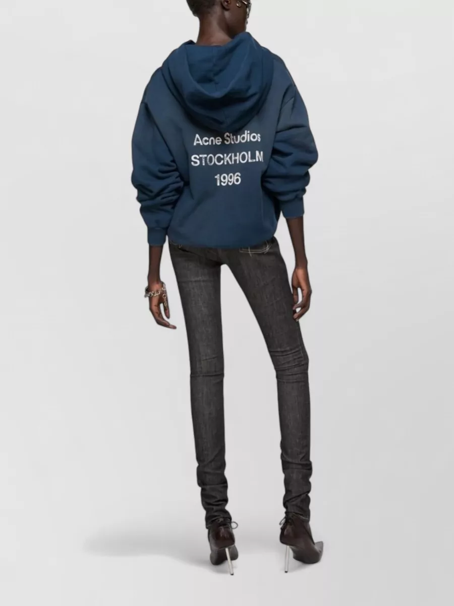 Acne Studios Logo Cotton Hoodie