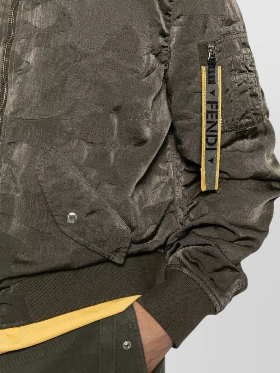 Fendi Nylon Bomber Jacket