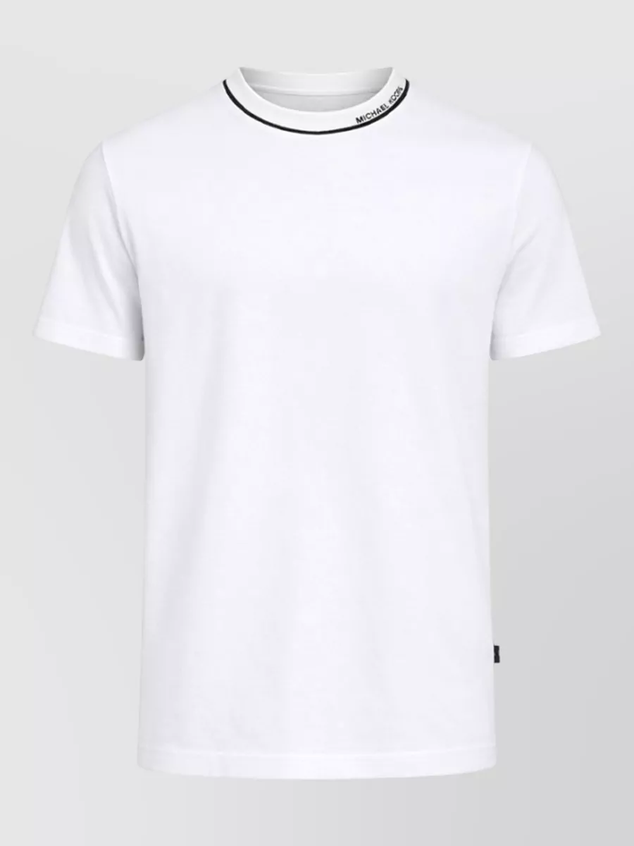 Michael Kors Ribbed cotton t-shirt