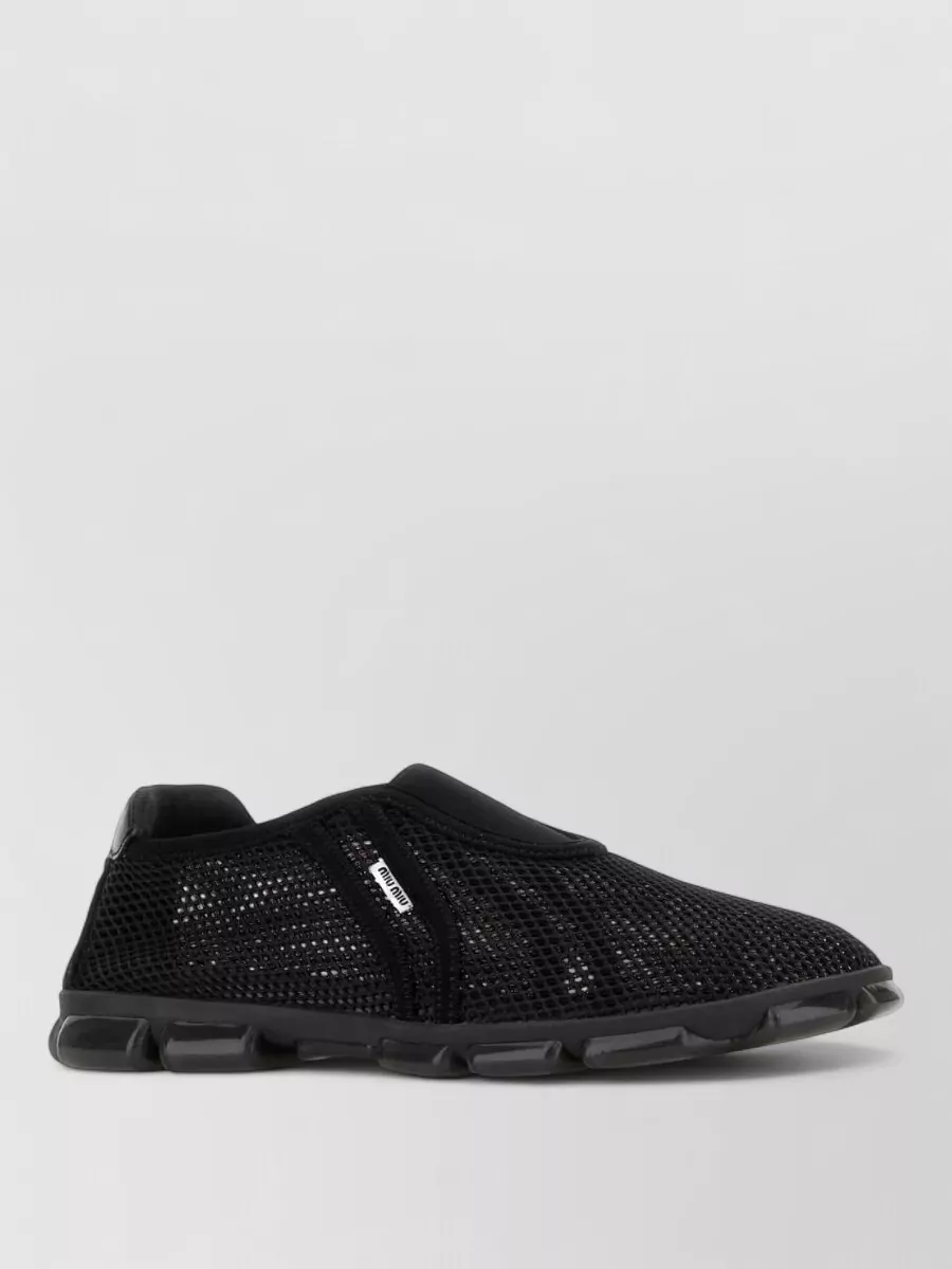 Miu Miu mesh slip-on sneakers