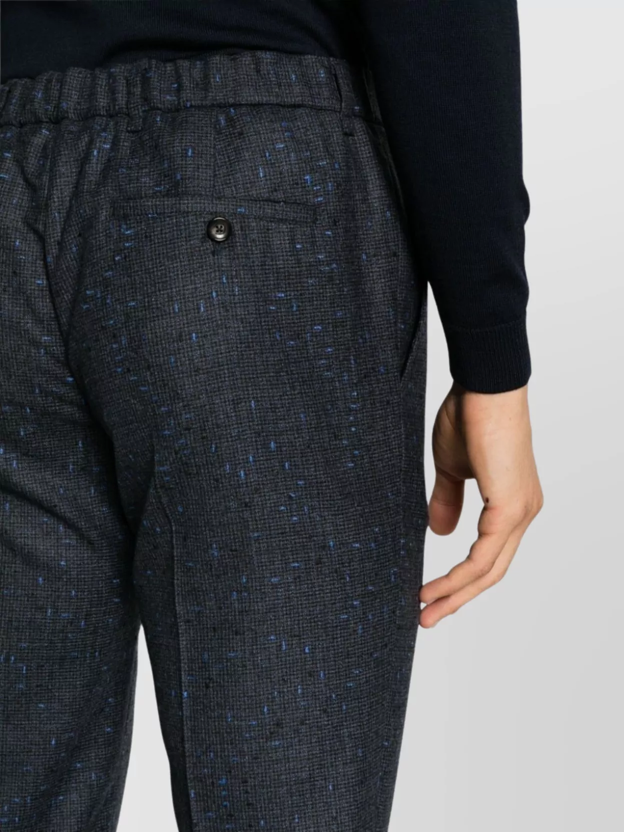 Emporio Armani Tailored Suit With Buttoned Cuffs And Pockets