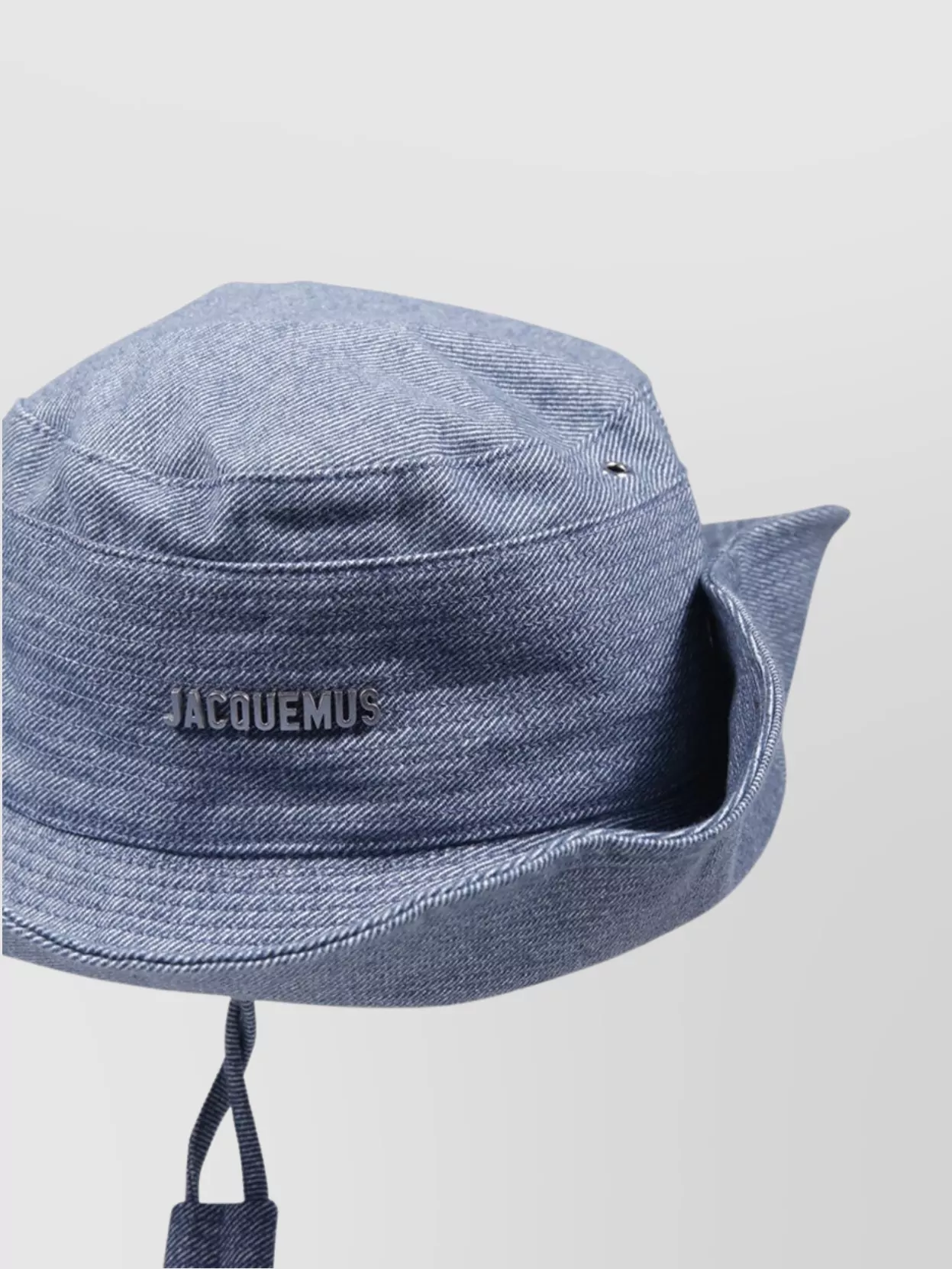Jacquemus Nimes Wide Brim Hat With Metal Eyelets
