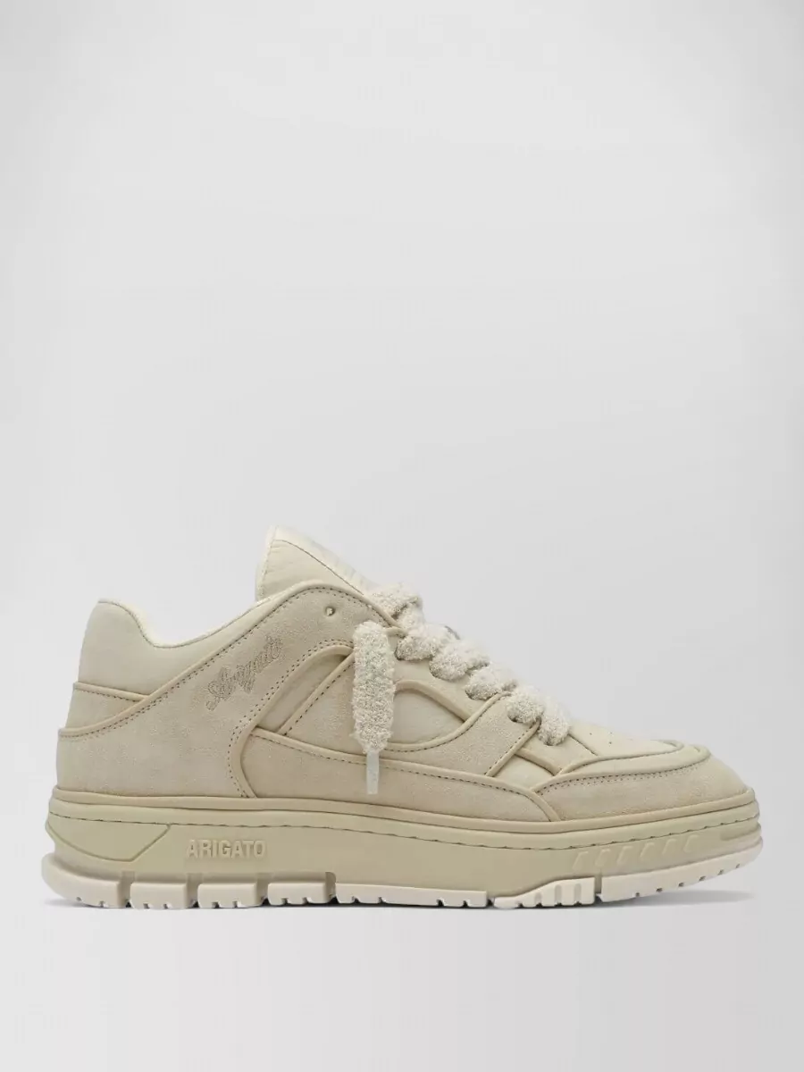 Axel Arigato Low-Top Sneakers Textured Sole Round Toe