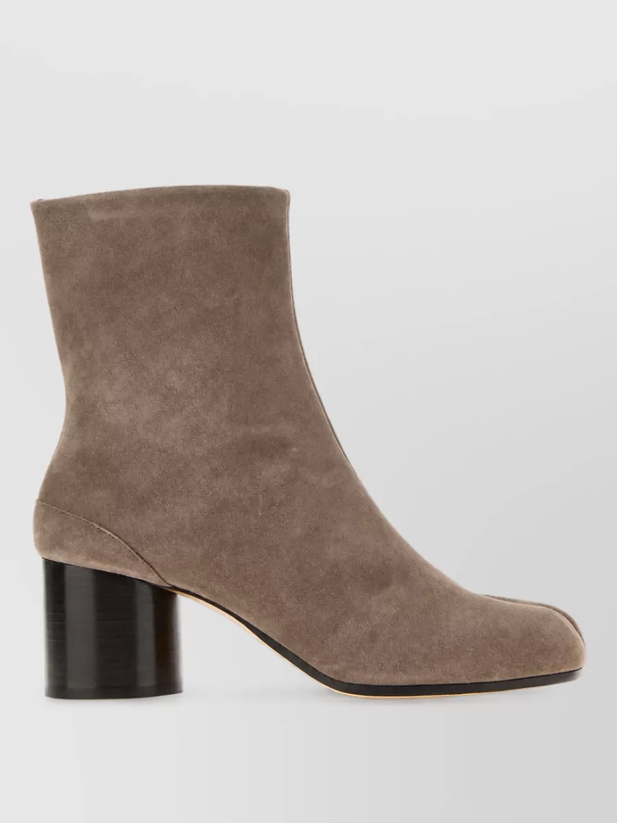 Maison Margiela suede leather ankle boots