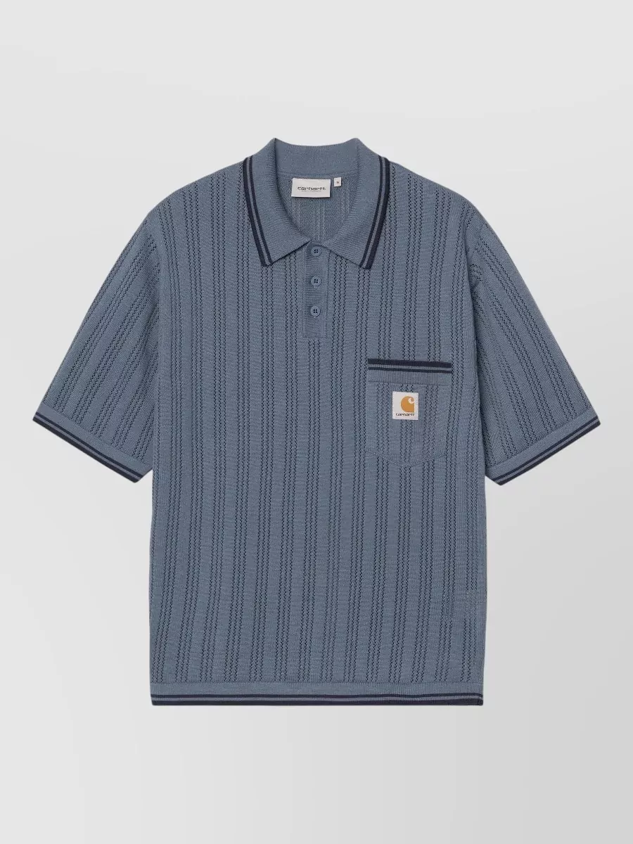 Carhartt Wip cotton polo shirt