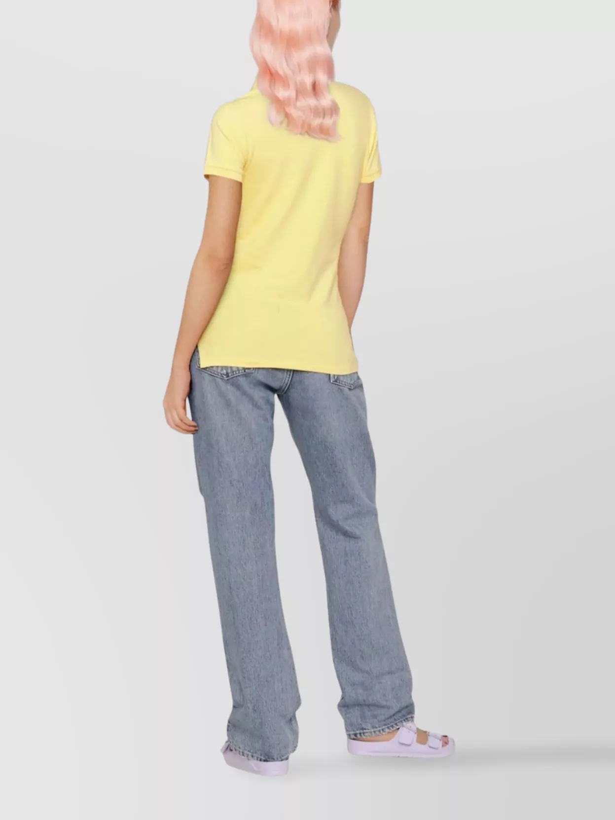 Ralph Lauren Julie Embroidered Logo Polo Shirt