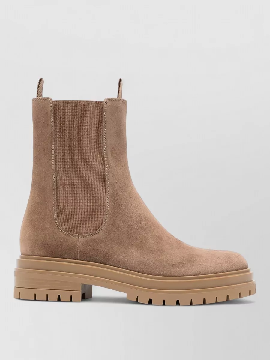 Gianvito Rossi Suede Leather Boots