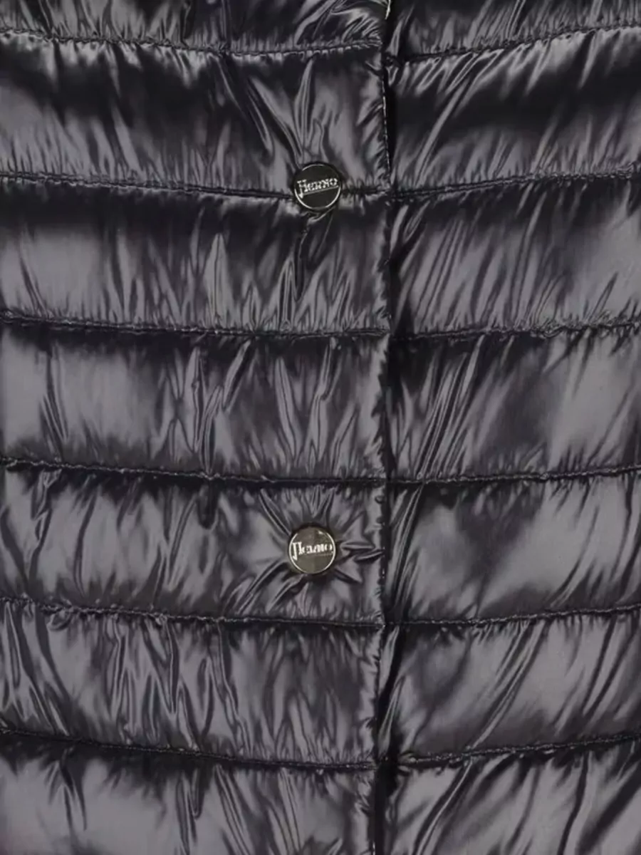 Herno Quilted Down Jacket Three Quarter Sleeves