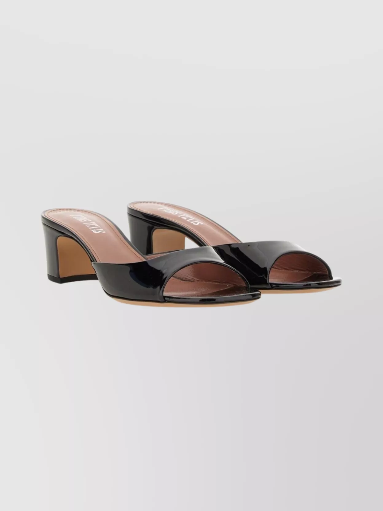 Paris Texas Modern Block Heel Open Toe Sandals