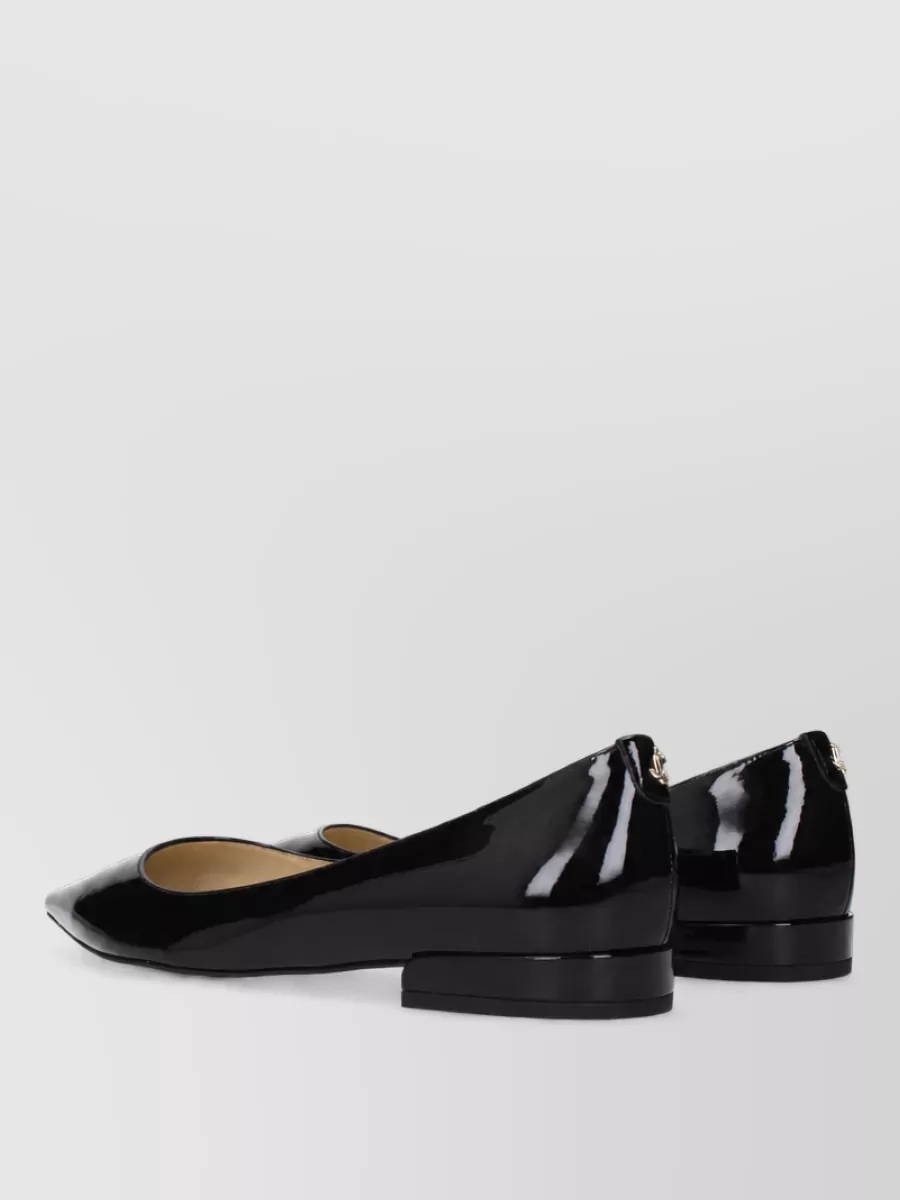 Jimmy Choo Patent Leather Ballerina Flats