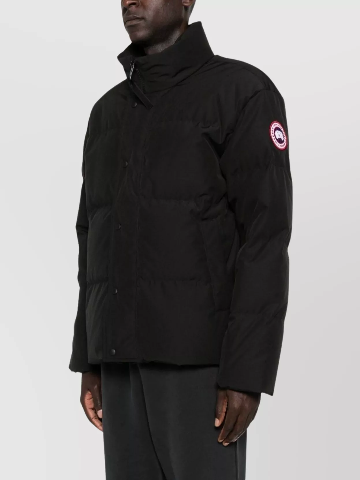 Canada Goose Short Down Jacket High Collar