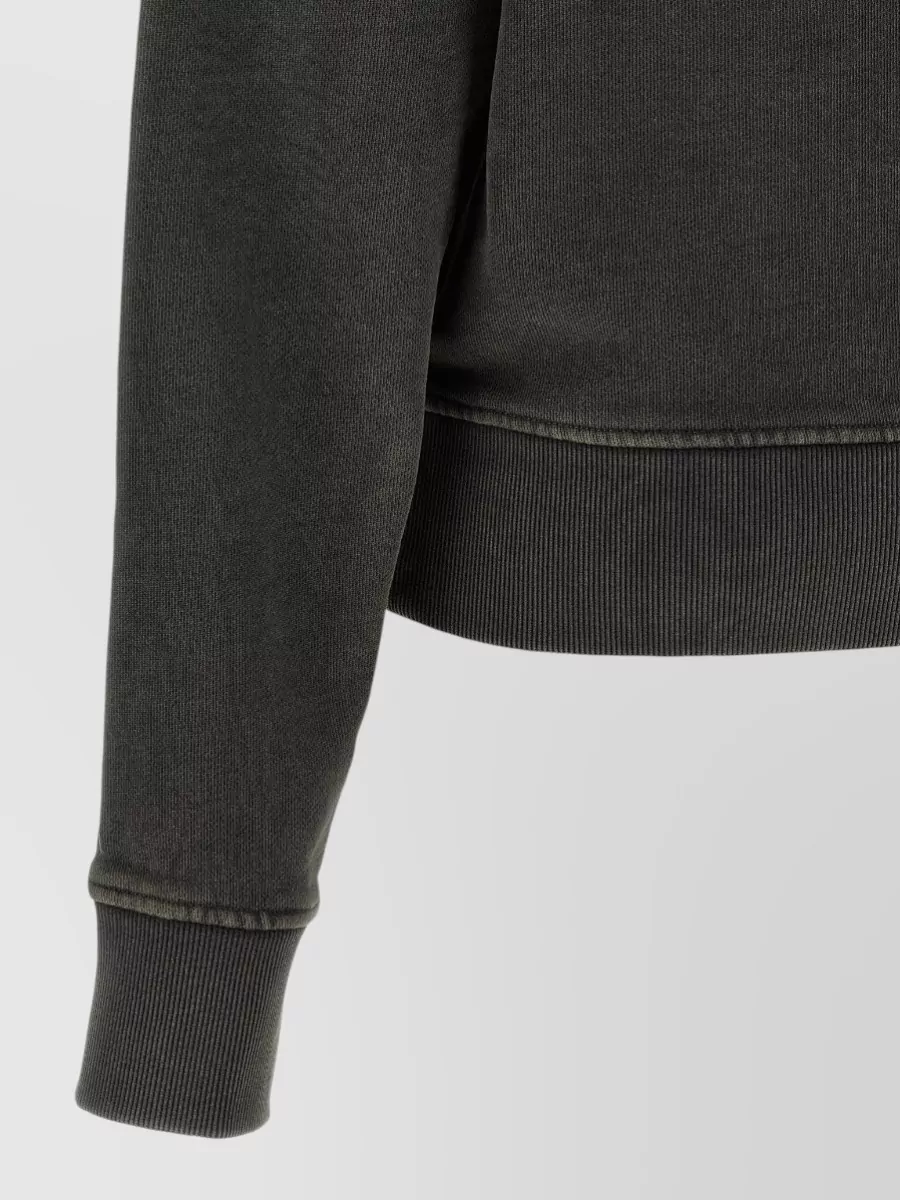 Entire Studios Ribbed Boxy-Fit Crewneck Sweatshirt