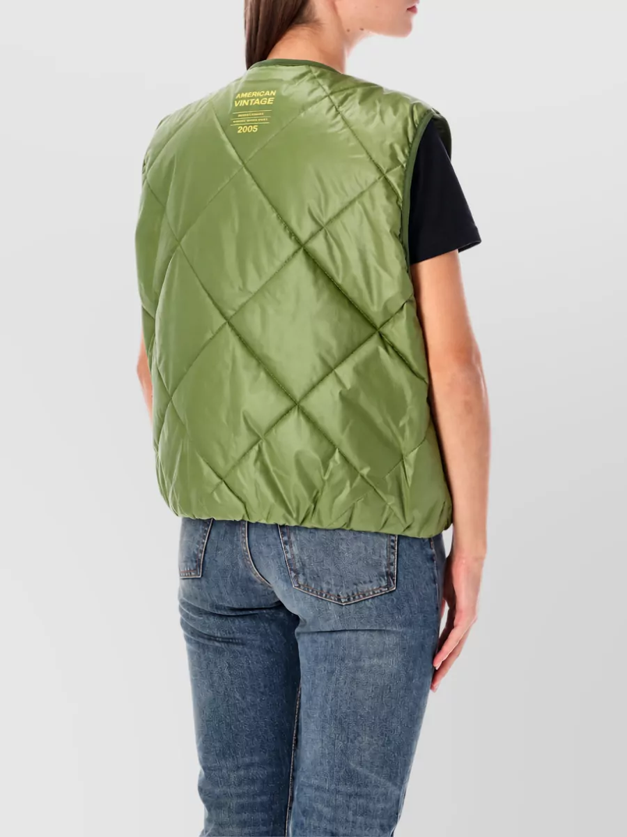 American Vintage Quilted Gilet