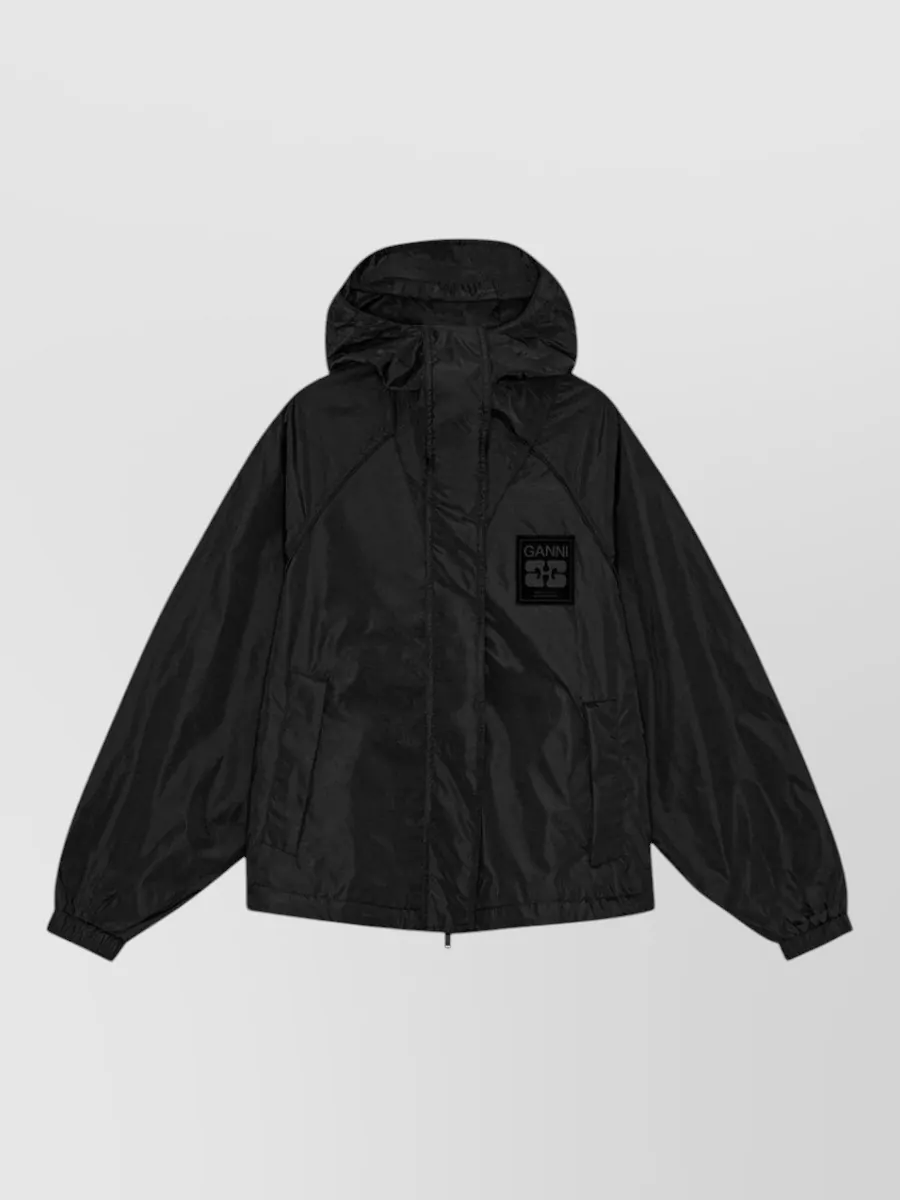 Ganni Oversized Nylon Jacket