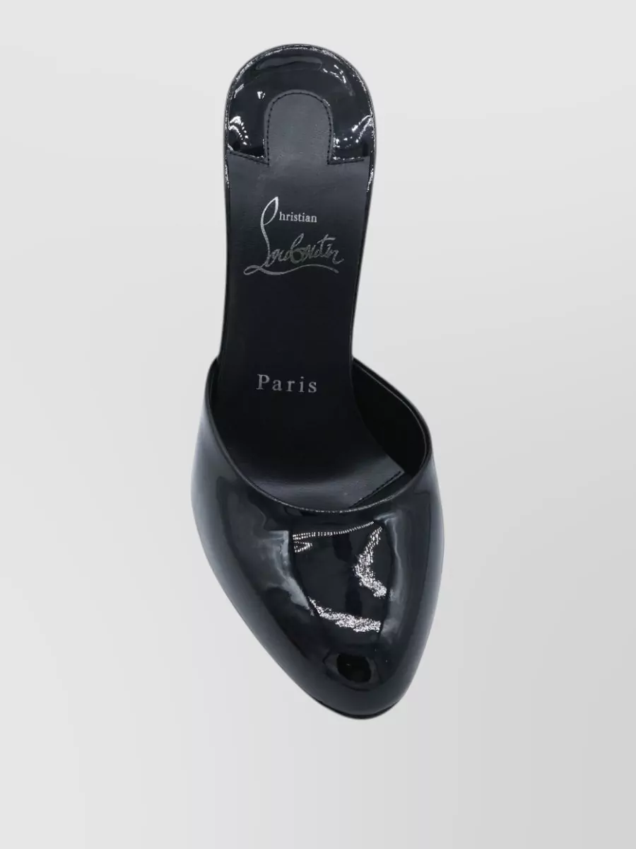 Christian Louboutin Patent Leather Mules
