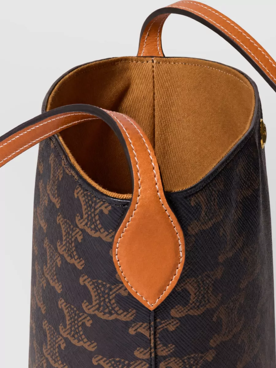 Celine Calf Leather Bucket Bag